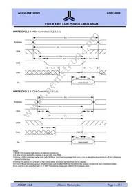 AS6C4008-55BIN Datasheet Page 6