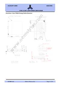 AS6C4008-55BIN Datasheet Page 11