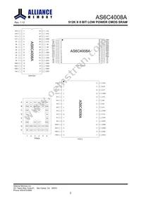 AS6C4008A-55BIN Datasheet Page 3
