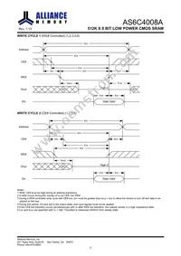 AS6C4008A-55BIN Datasheet Page 8