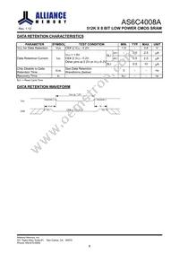 AS6C4008A-55BIN Datasheet Page 9