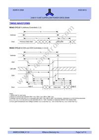 AS6C4016-55BIN Datasheet Page 5