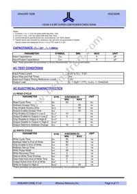 AS6C8008-55ZINTR Datasheet Page 4