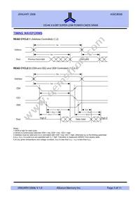 AS6C8008-55ZINTR Datasheet Page 5