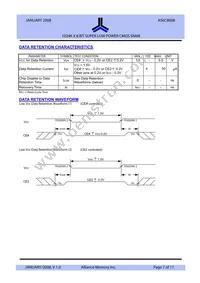 AS6C8008-55ZINTR Datasheet Page 7