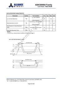 AS6C8008A-45BIN Datasheet Page 11