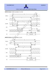 AS6C8016-55ZINTR Datasheet Page 6