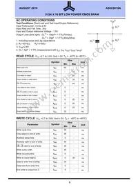 AS6C8016A-55ZIN Datasheet Page 5