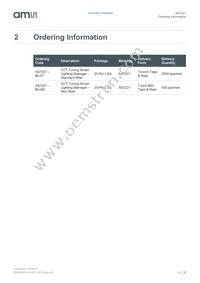 AS7221-BLGM Datasheet Page 6