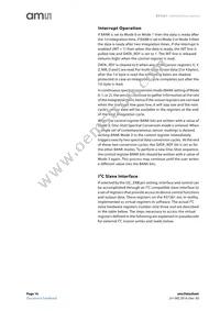 AS7261-BLGM Datasheet Page 16