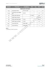 AS7262-BLGM Datasheet Page 7