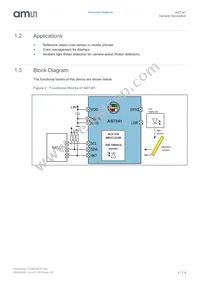 AS7341-DLGT Datasheet Page 4