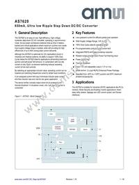 AS7620B-BQFT Datasheet Cover