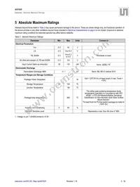 AS7620B-BQFT Datasheet Page 3