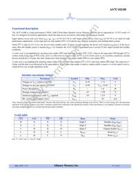 AS7C1024B-12TJIN Datasheet Page 3