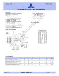 AS7C1025B-15JIN Datasheet Cover