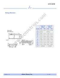 AS7C1025B-15JIN Datasheet Page 7