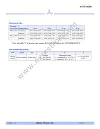 AS7C1025B-15JIN Datasheet Page 8