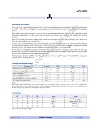AS7C1025C-15JINTR Datasheet Page 2