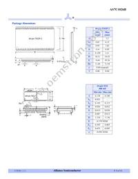 AS7C1026B-20JCN Datasheet Page 8