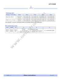 AS7C1026B-20JCN Datasheet Page 9