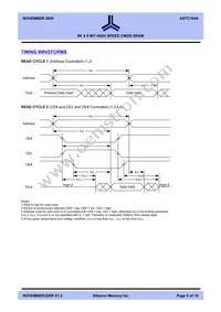 AS7C164A-15JCNTR Datasheet Page 5
