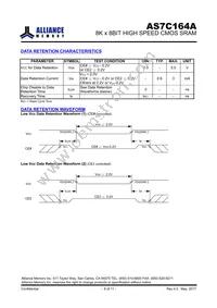 AS7C164A-15PIN Datasheet Page 8
