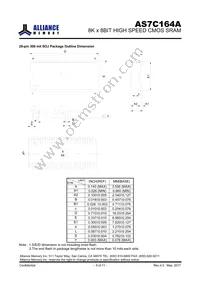 AS7C164A-15PIN Datasheet Page 9