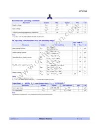 AS7C256B-15JIN Datasheet Page 3