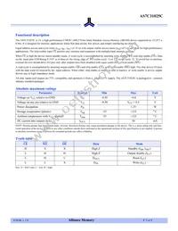 AS7C31025C-12TJINTR Datasheet Page 2