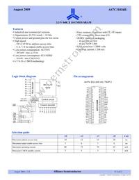 AS7C31026B-20JCN Datasheet Page 2