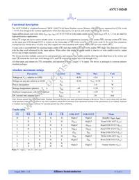 AS7C31026B-20JCN Datasheet Page 3