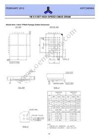 AS7C38096A-10BIN Datasheet Page 10