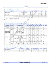 AS7C4096A-20TIN Datasheet Page 3