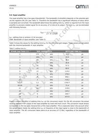 AS89020 Datasheet Page 15