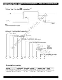 AS8C403601-QC166N Datasheet Page 21