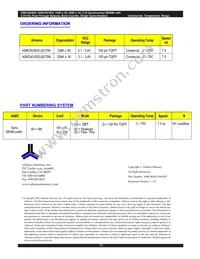 AS8C403625-QC75N Datasheet Page 19