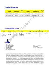 AS8C803601-QC150N Datasheet Page 21