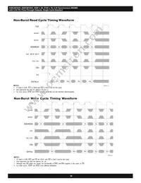 AS8C803625-QC75N Datasheet Page 18