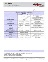 ASC0603-100RF1 Datasheet Page 3