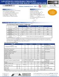ASEMCC2-ZR Datasheet Cover