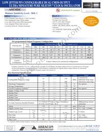 ASEMDC2-ZR Datasheet Cover