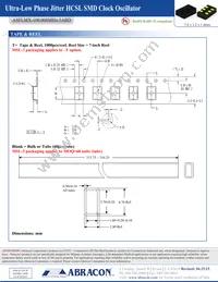 ASFLMX-100.000MHZ-5ABD Datasheet Page 4