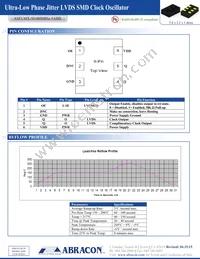 ASFLMX-50.000MHZ-5ABB-T Datasheet Page 4