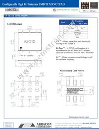 ASGTX-D-1.2890625GHZ-2-T Datasheet Page 8
