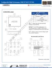 ASGTX-D-1.2890625GHZ-2-T Datasheet Page 9