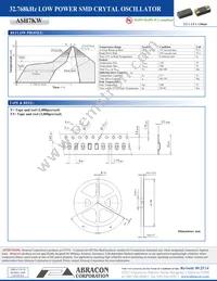 ASH7KW-32.768KHZ-L-T Datasheet Page 3