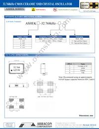 ASHEK5-32.768KHZ-LT Datasheet Page 2