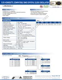 ASL-16.000MHZ-L-C-S-50-T Datasheet Cover