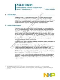 ASL3416SHNY Datasheet Cover